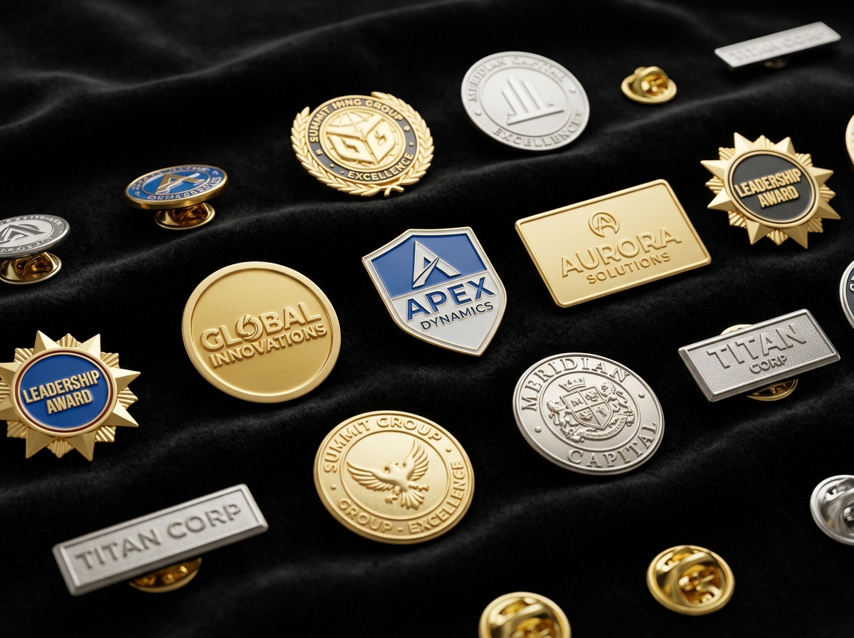 Metal Lapel Pins & Badges
